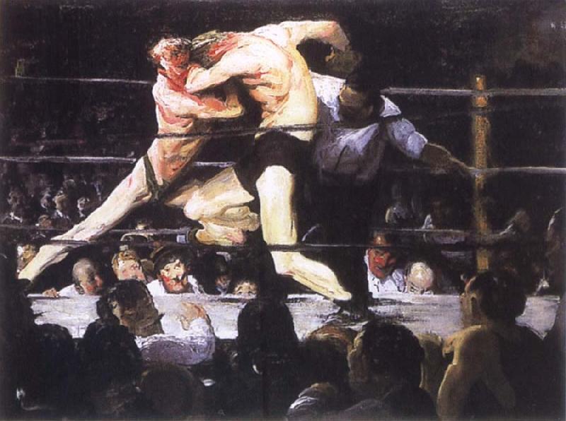 George Wesley Bellows Stag at Sharkey-s oil painting image